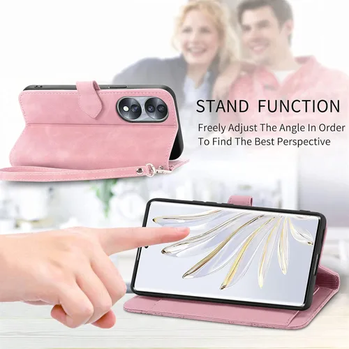 Vista 3 de Funda compatible con Xiaomi Poco X3 GT, cartera con cremallera, compatible con Redmi Note 10 Pro (China) 5G de piel sintética con cierre magnético
