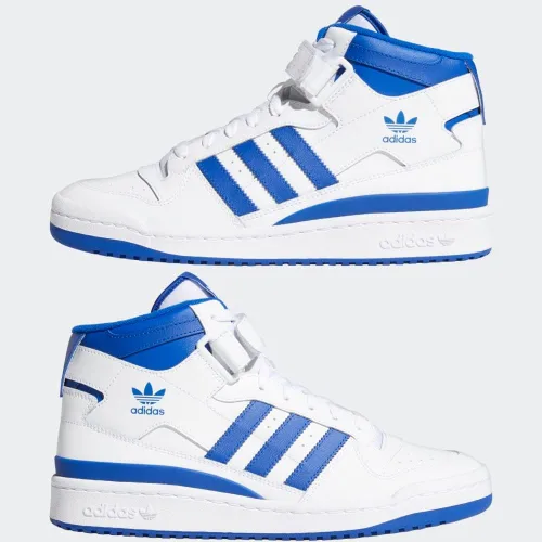 Vista 9 de adidas Tenis Forum Mid para hombre