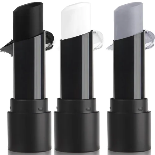 Vista 27 de MEICOLY Pintura facial negra, barra negra para ojos para deportes, béisbol, softbol, fútbol americano, lacrosse, fácil de colorear atletas