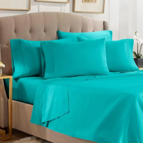 Vista 38 de Empyrean Juego de sábanas individuales - 110 GSM 4 piezas de sábanas para cama individual, sábanas de tamaño individual doble cepillado, sábanas