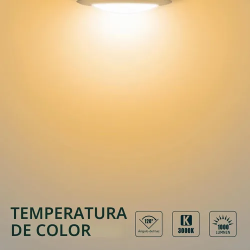 Vista 3 de TOPELER Luz de disco LED de bronce de 6 pulgadas, luz de techo empotrada de 15 W, 1000 lm, luz de disco empotrada de perfil bajo regulable 3000k