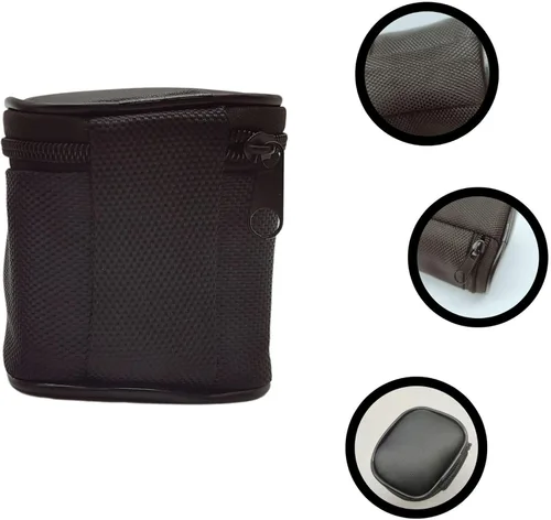 Vista 3 de Paquete de 2 adaptadores de viaje universales de repuesto, bolsa de almacenamiento para adaptador de corriente internacional en todo el mundo