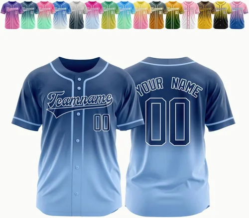 Vista 35 de Camiseta de béisbol personalizada, nombre de béisbol personalizado, logotipo de número, camiseta de béisbol personalizada para hombres, mujeres