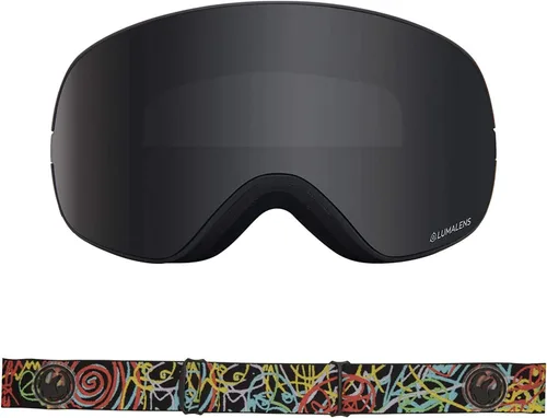 Vista 8 de Dragon Alliance X2S Gafas de esquí de ajuste más pequeño