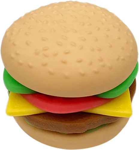 Vista 10 de Hamburguesa Squishies Alivio del Estrés Suave Simulación Alimentos Desmontable Hamburguesa Squeeze Juguetes Lindo Regalo de Cumpleaños Juguete