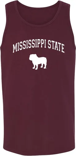 Vista 23 de NCAA Arch Logo - Camiseta sin mangas de la Universidad de la Escuela