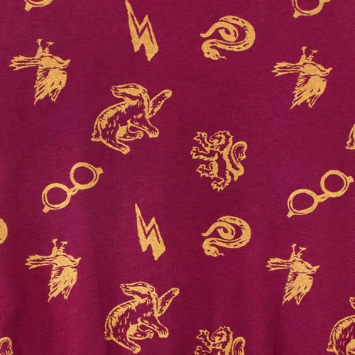 Vista 2 de Harry Potter Vestido Hogwarts para niñas Rojo
