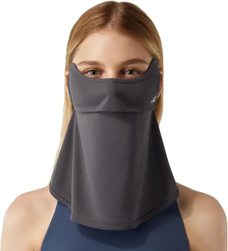 Vista 11 de Sun UV Face Mask UPF50+ Neck Gaiter Scarf Breathable Cooling Face Cover for Outdoor Activities