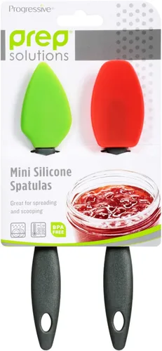 Vista 2 de Prep Solutions by Progressive - Juego de 2 mini espátulas de silicona
