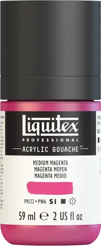 Vista 22 de Liquitex - Gouache acrílico profesional, botella de 2 onzas (59 ml), verde aguamarina brillante