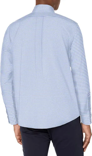 Vista 2 de Brooks Brothers Men's Non-Iron Long Sleeve Button Down Stretch Oxford Sport Shirt
