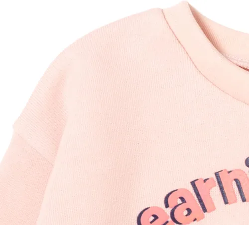 Vista 5 de CoComelon JJ - Conjunto de sudadera y pantalones de vellón para bebés y niñas pequeñas