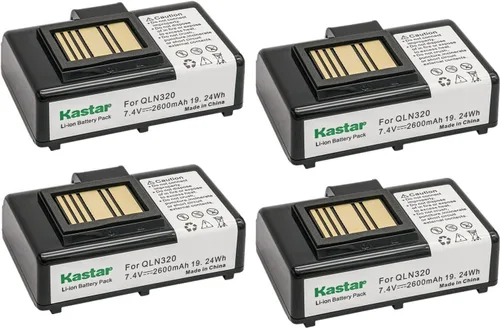 Vista 6 de Kastar Paquete de 1 batería de repuesto para impresoras térmicas Zebra QLN220, QLn220HC, QLN320, QLn320HC, ZQ500, ZQ510, ZQ520, ZQ610HC, ZQ620