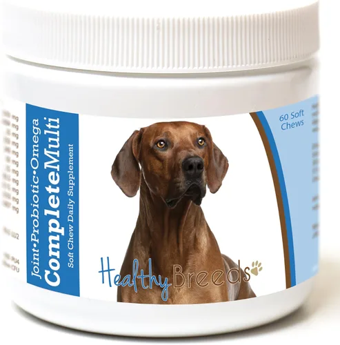 Vista 221 de Healthy Breeds Affenpinscher todo en uno multivitamínico suave masticable 60