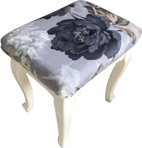 Vista 13 de Fundas de taburete Rectángulo Estiramiento Funda de Asiento de Silla Transpirable Asiento Contador Cubierta de Taburete Estilo 1