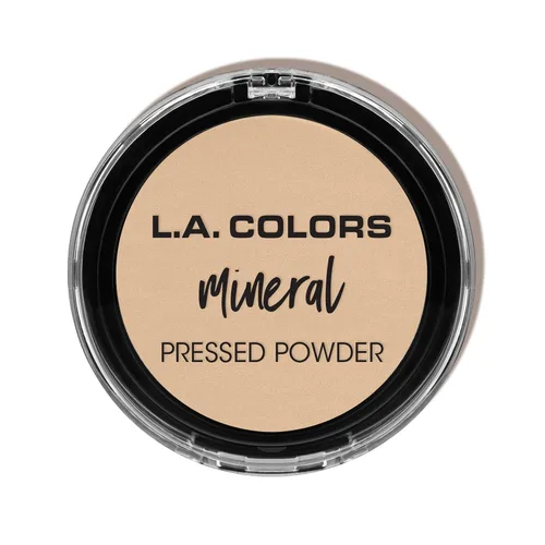 Vista 18 de L.A. COLORS Polvo Mineral Prensado, Tono Clásico CMP377 Tan clásiico