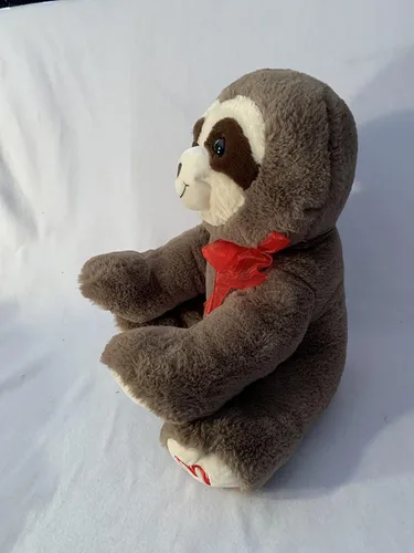 Vista 7 de Animal de peluche con peso, conejo jumbo con 10-15 libras, amigo de peluche lavable