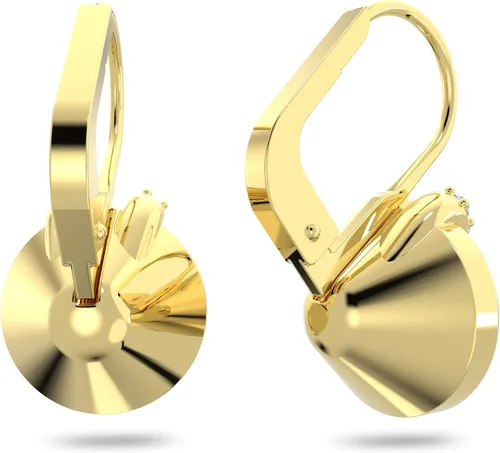 Vista 4 de Swarovski Bella V Crystal Earrings, Grey, Yellow, Clear, Rose Color Crystals, Part of the Swarovski Bella V Collection