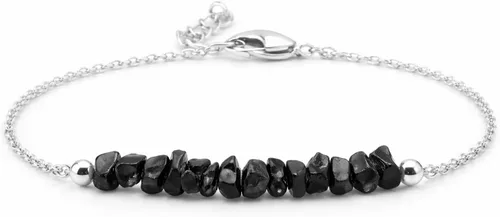 Vista 11 de Gempires - Pulsera de barra de chips naturales, cristales curativos de energía, regalo de cumpleaños, joyería de piedras preciosas de 8 pulgadas