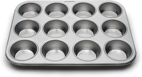 Vista 5 de Fox Run Mini molde para magdalenas, 24 tazas, acero inoxidable