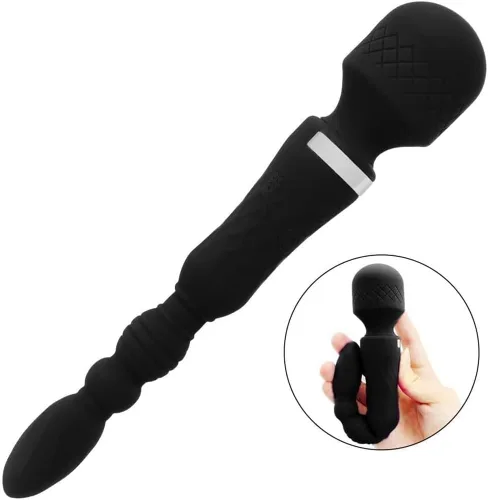 Vista 2 de Clitoral Vibrator Adult Toy for Sensual Stimulation 10 Vibrating Modes for Female Couple Games Sex Toys(Purple)