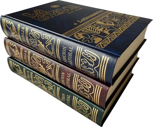 Vista 2 de La Biblia Católica Latinoamericana Letra Grande Edición Cartón en Español con Señalador Bíblico - La Biblia Católica Latinoamericana Letra Grande