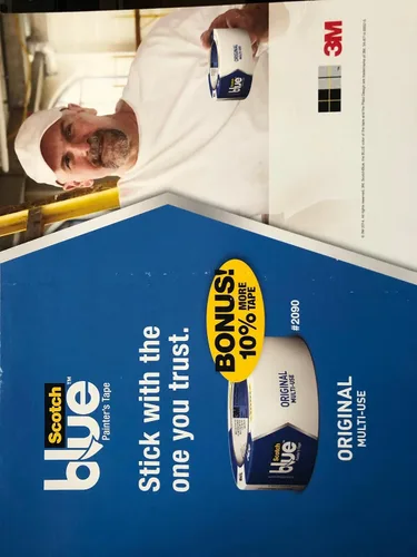 Vista 4 de 3M 2090-48 Scotch Blue Painters - Cinta adhesiva de 1.88 pulgadas x 60 yardas, paquete de 6