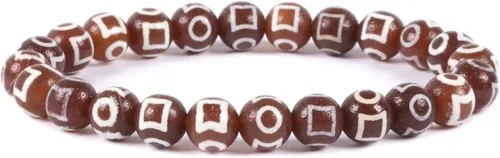 Vista 56 de Justinstones Gem - Pulsera elástica de cuentas redondas de piedras semipreciosas de 8 mm, unisex, de 17.78 cm Turmalina negra de grado A