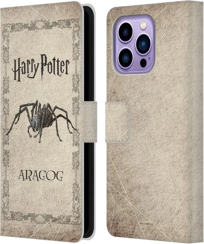 Vista 67 de Head Case Designs Funda de piel con licencia oficial de Harry Potter Aragog Spider Creature Chamber of Secrets II, compatible con Apple iPhone 11