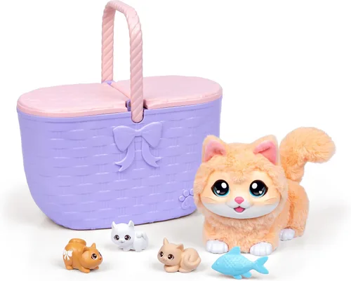 Vista 9 de Little Live Pets Bunny Mama Surprise Toy Set, Hutch Interactive Animal
