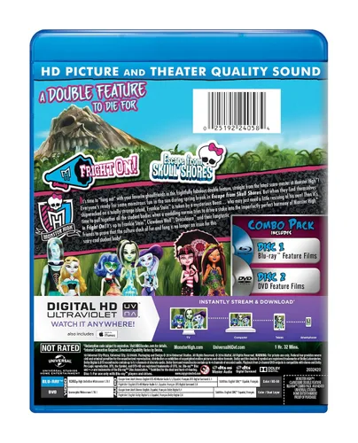 Vista 3 de Monster High Clawesome Double Feature Blu-ray