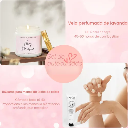 Vista 6 de iAOVUEBY Regalos para Nuevas Mamás y Regalos para Bebés Niñas, Regalos de Baby Shower para Futuras Mamás, Regalos de Embarazo para Futuras Mamás