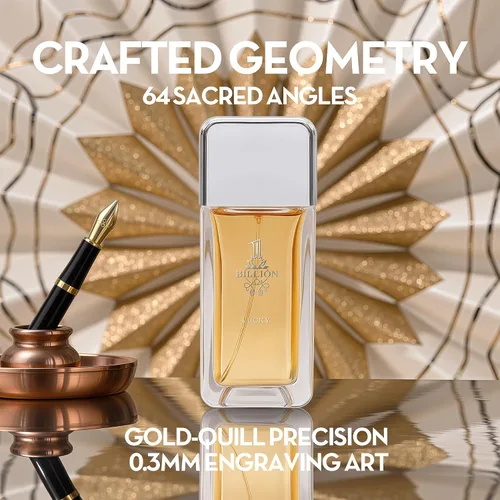 Vista 3 de King&1 Billion Lucky Men Colonia Set Eau De Parfum Spray para hombres, notas afrutadas enriquecidas por una fuerte fragancia a base de madera, ideal
