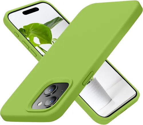 Vista 8 de Cordking Funda diseñada para iPhone 15 Pro Max, funda de silicona ultradelgada a prueba de golpes con [forro de microfibra suave antiarañazos], 6.7