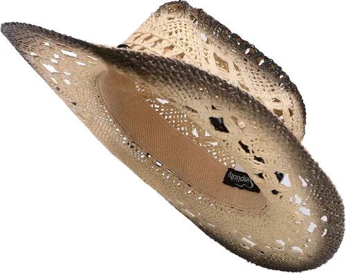 Vista 40 de Sombrero vaquero de paja con banda decorada, para disfraces de niños, de Simplicity