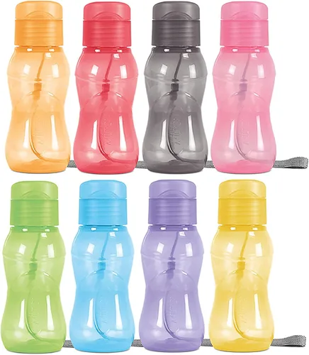 Vista 9 de MILTON Paquete de 4 botellas de agua para niños de 6 onzas para la escuela sin fugas, botella de agua deportiva pequeña portátil para adultos