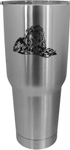 Vista 362 de Cairn Terrier - Vaso grabado con temática de perro, 30 onzas