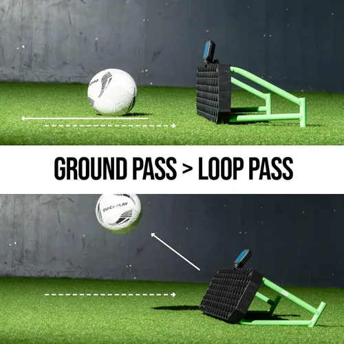 Vista 8 de QUICKPLAY Paquete de luces de entrenamiento de reacción Replay Station y RXTR - Sistema completo de entrenamiento de fútbol inteligente con tablero