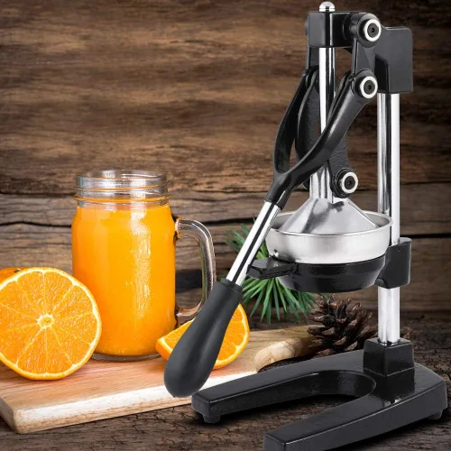 Vista 2 de exprimidor de cítricos de grado comercial, exprimidor manual de exprimidor de cítricos, exprimidor de zumos de frutas, exprimidor de limones