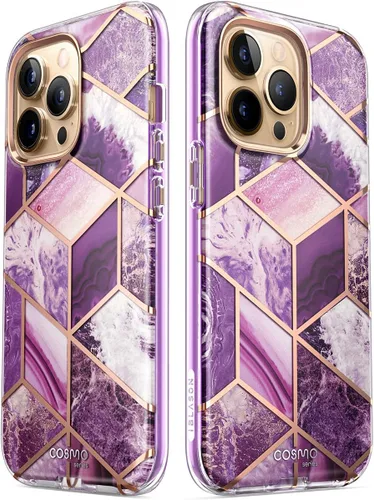 Vista 7 de i-Blason Funda protectora elegante, delgada y completa con protector de pantalla integrado para iPhone 13 Pro de 6.1 pulgadas, serie Cosmo