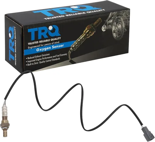 Vista 378 de TRQ Sensor de Oxígeno O2 de 4 Hilos de Banda Estrecha Compatible con VW Atlas 2.0L 2018-21, VW GTI 2.0L 2016-18, Audi A3 Quattro 2.0L 2015-18, VW