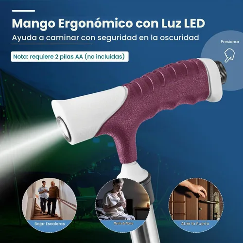 Vista 7 de Combo de asiento de caña plegable, capacidad de 400 libras, práctico taburete plegable con muleta, asiento de 3 patas, altura ajustable, resistente