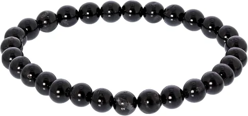 Vista 596 de Gem Avenue Handmade Round Bead Stretch Bracelet Unisex Natural Stone Beaded Jewelry for Men & Women, Elastic Wristband for Daily Wear