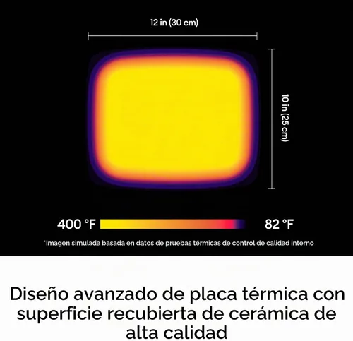 Vista 8 de Cricut EasyPress® SE - Prensa de calor de 12 x 10 pulgadas, color azul