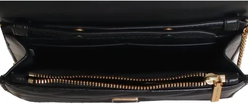 Vista 5 de Tory Burch Kira Chevron - Mini cartera de cadena con asa superior