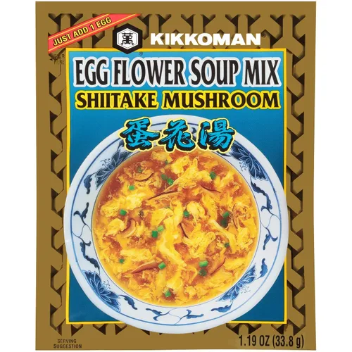 Vista 6 de Kikkoman Sopa instantánea de flor de huevo de maíz, 1.3 onzas (paquete de 12)