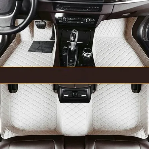 Vista 17 de Tapetes personalizados de cuero sintético para el 98 % de los sedán, SUV, deportivos, cobertura completa, lindas alfombras de automóvil para hombres
