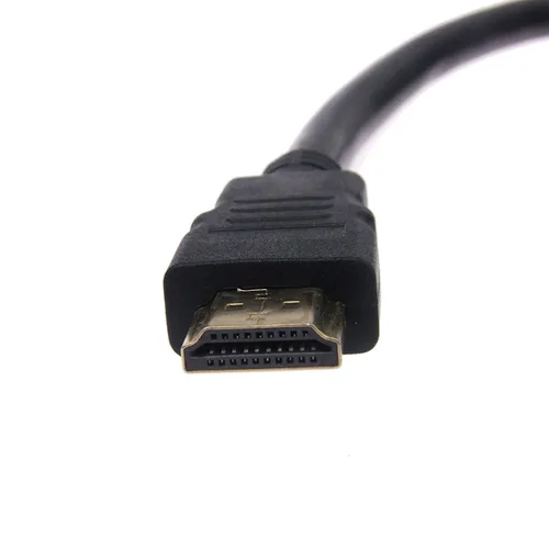 Vista 5 de MaxLLTo Cable componente negro de alta definición HDMI macho a 5 RCA AV Audio Video RGB Cable componente con conectores chapados en oro para HDTV