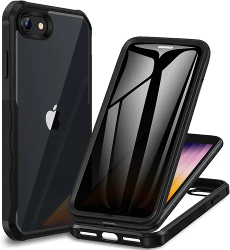 Vista 94 de CENHUFO Funda de privacidad para iPhone 11 Pro, funda de cuerpo completo con protector de pantalla de privacidad de vidrio templado 9H integrado