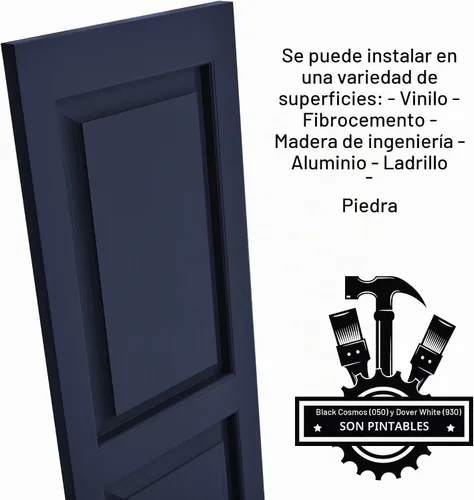 Vista 5 de Pontiac Trail Persianas de panel elevado 14.5 x 31 pulgadas - Cielo